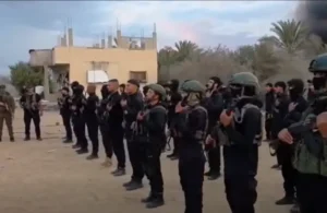 ميليشيا أبو شباب تزعم التعاون مع “مجلس السلام” في حملة أمنية جنوب قطاع غزة